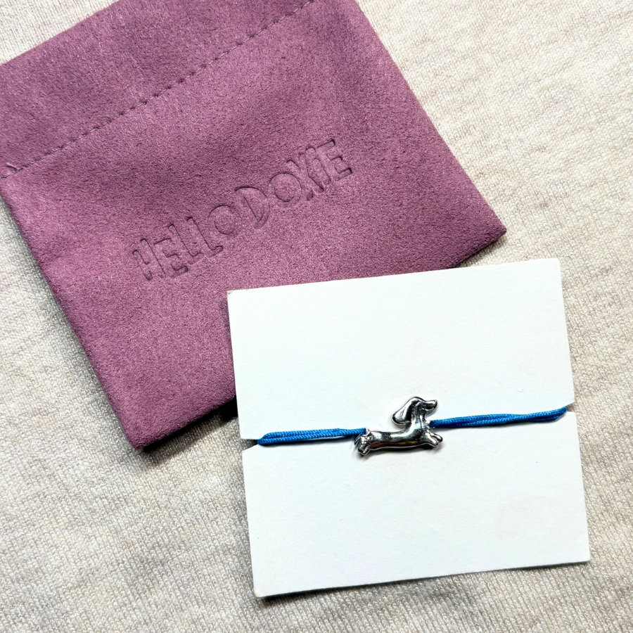Silberarmband mit Etui